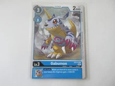 Gabumon ST8-02 Digimon Card Game NM