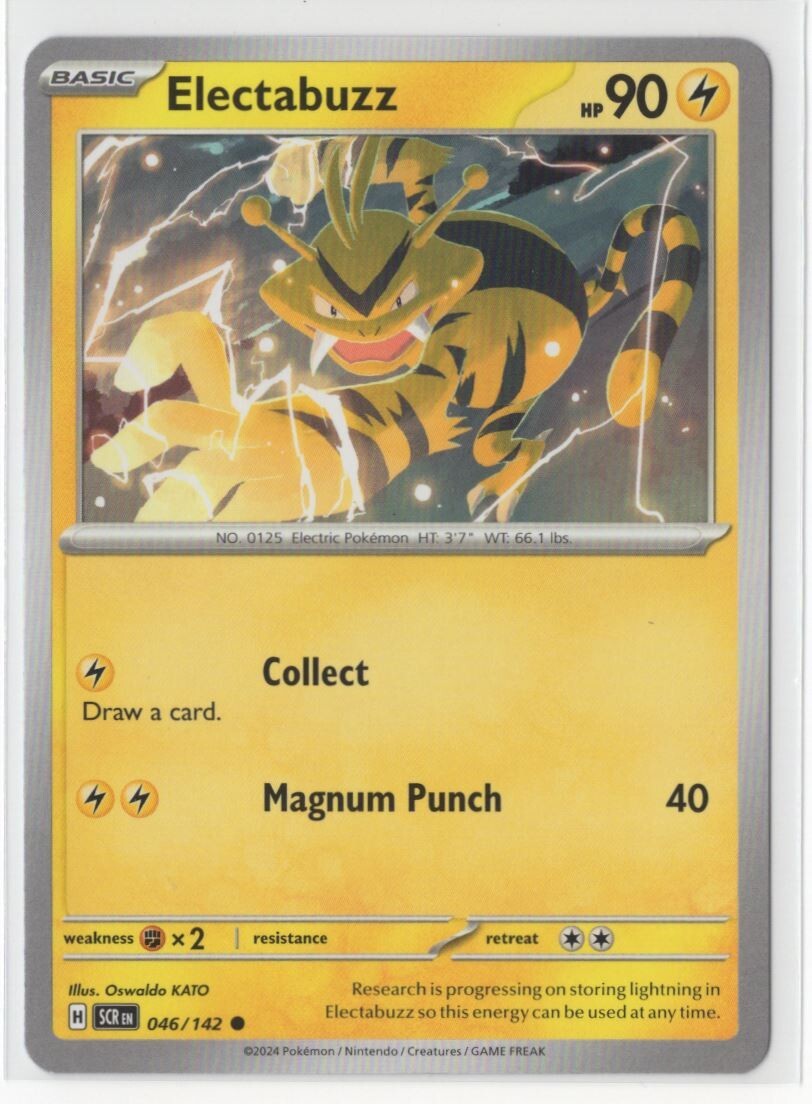 Pokemon Stellar Crown 046/142 Electabuzz