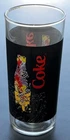 Coca Cola Coke Advertising Glass Height 13.5cm Bistro Bar Collection Rare