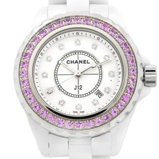 CHANEL J12 H2010 Quartz White Women Warranty