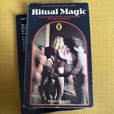 Ritual Magic-Francis King (1st UK p/b) very scarce witchcraft black magic