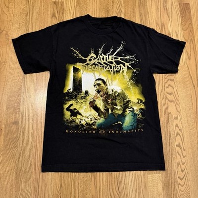 Cattle Decapitation Monolith of Inhumanity T Shirt Fits Mens Medium Short Sleeve