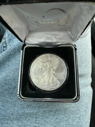 2008 American Silver Eagle 1oz Silver Coin Uncirculated