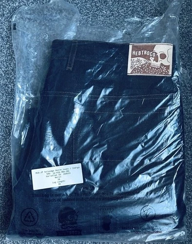 Hebtroco M16-JP - Size 38 / 30 Japanese 16oz Selvedge Denim Jeans Brand New image 7