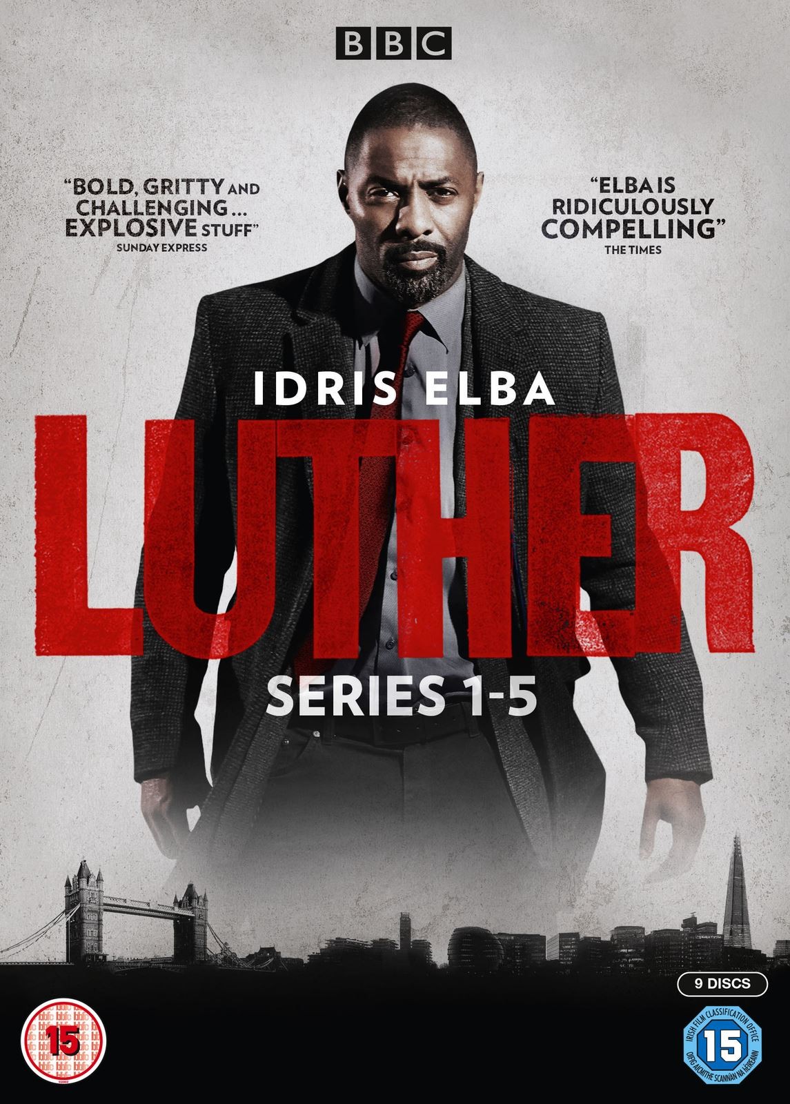 Luther: Series 1-5 [15] DVD Box Set