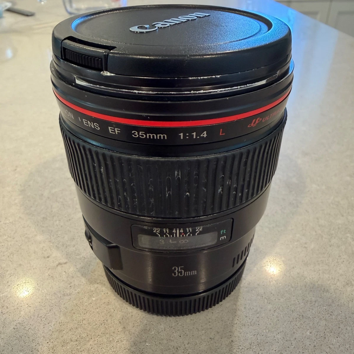 お値下げ！　Canon LENS 35mm ジャンク　EF35mm 25+ Canon EF f/1.8 35mm Wide Angle Camera Lenses for sale