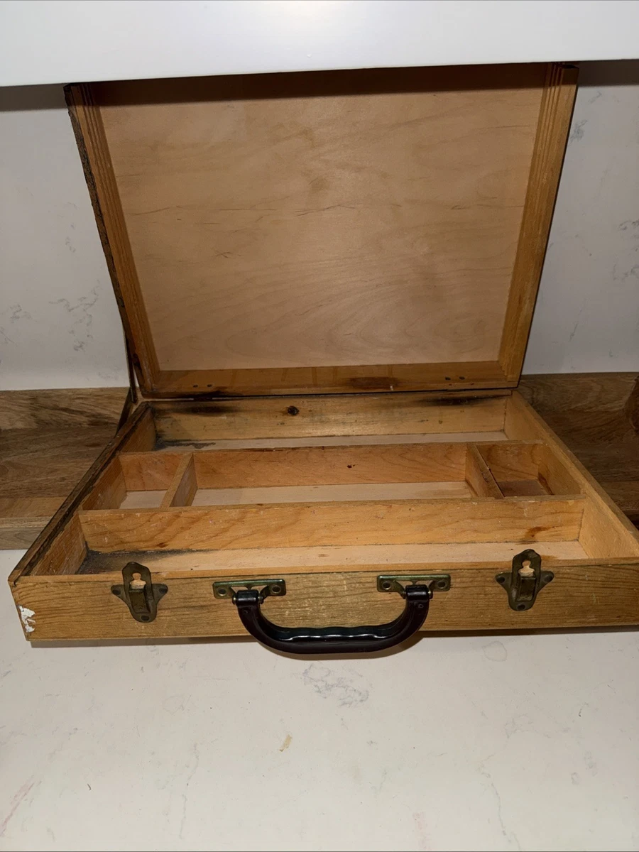 Vintage Wood Artist Box In Antique Wooden Boxes for sale | eBay