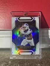 Greg Rousseau White Prizm Select Rookie /35 Color Match Club Level #288 Bills