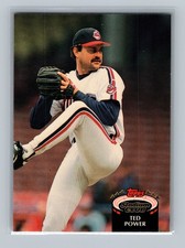 Ted Power Cleveland Indians #812 Topps Stadium Club 1992 Baseball Card