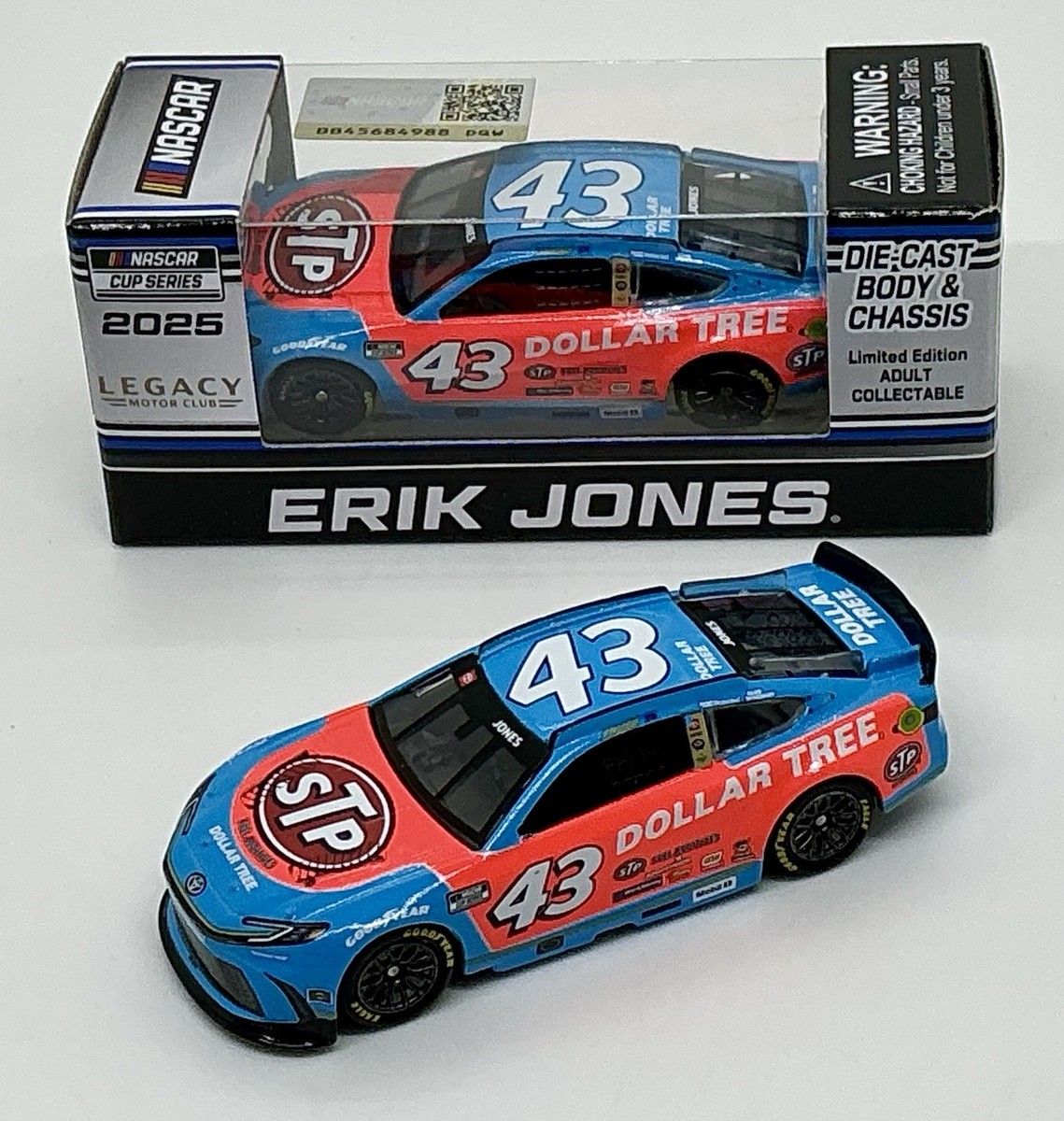 2025 1/64 #43 Erik Jones “Dollar Tree / STP Camry Ltd Edition Same