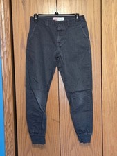 Boy's Levi Strauss Co. Dark Gray Chino Joggers Size 16 28x28