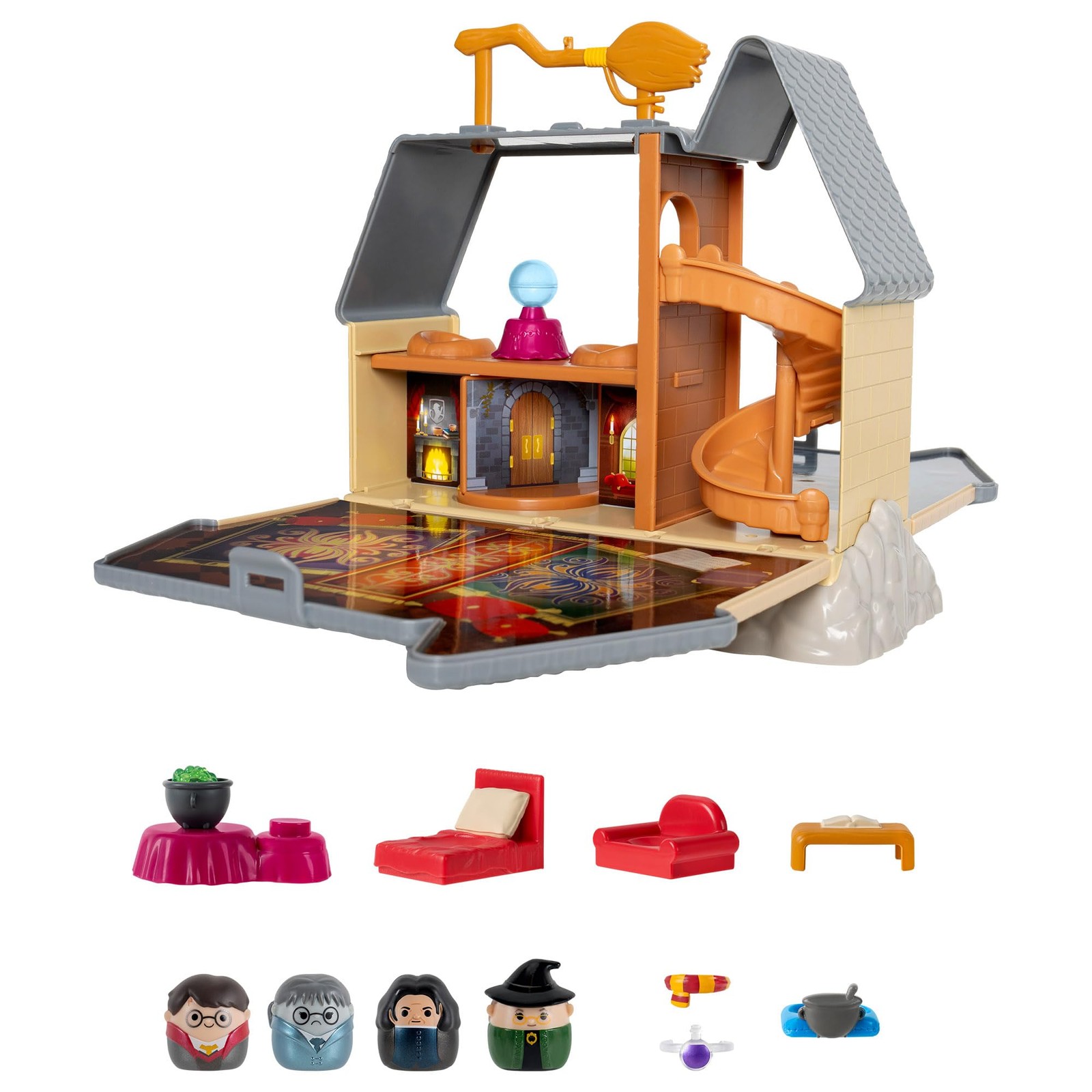 Squish-a-longs  Harry Potter  Hogwarts Castle Playset - Severus Snape, Harry Pot