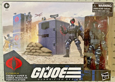 GI Joe Classified  151 Trench Viper & Cobra Modular Fortification SHIPS FAST