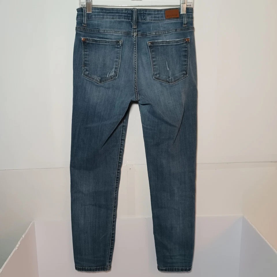 Jeans Judy Blue Angie Cómodos Chic Relajados Talla 9/29 Azul Crop Denim 82102 Foto 2 de 4