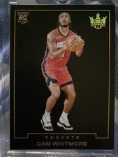 2023-24 PANINI COURT KINGS CAM WHITMORE RC BLANK SLATE SSP CASE HIT ROCKETS