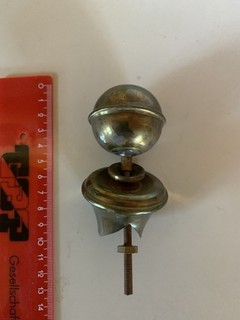 Kugelaufsatz historische Feuerwehrhelme