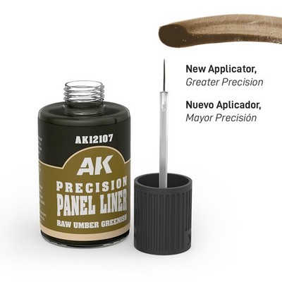 AK interactive 12107 - Panel Liner - Raw Umber - 30 ml /1 Ltr = 199,67  