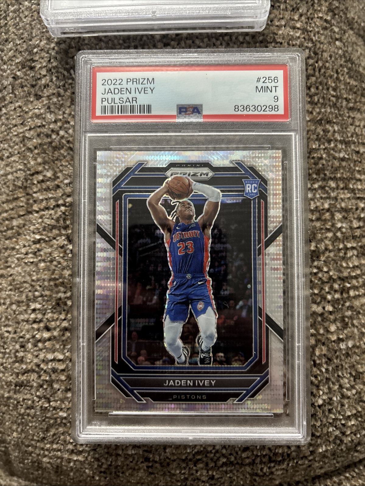 2022-23 Panini Prizm - Pulsar Prizm #256 Jaden Ivey (RC)