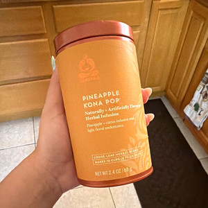 Teavana Pineapple Kona Pop Loose Leaf Herbal Infusion, Caffeine Free 2.4 oz