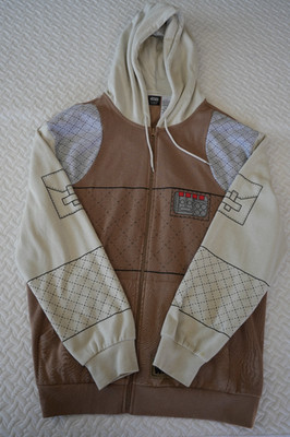 Star Wars Galaxy s Edge Hoodie Jacket 2XL Zip Up Brown Disney Parks
