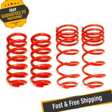BMR Suspension SP001 Red 1.25" Drop Lowering Springs for 93-02 Camaro/Firebird
