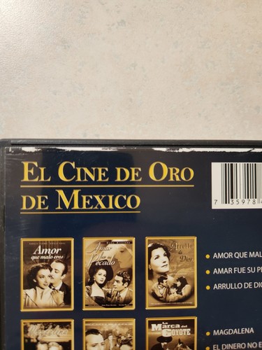 El Cine De Oro De Mexico 3 Dvd Set 9 Films Oop Spanish Latin Cinema Magdalena - Picture 6 of 8
