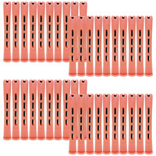Cold Wave Hair Perm Rods Set of 40-Pack, Plastic Curling Rollers for Salon  Hom