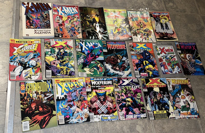 Vintage Marvel X-Men X-Factor X-Force Generation X Uncanny Comic Books LOT 19