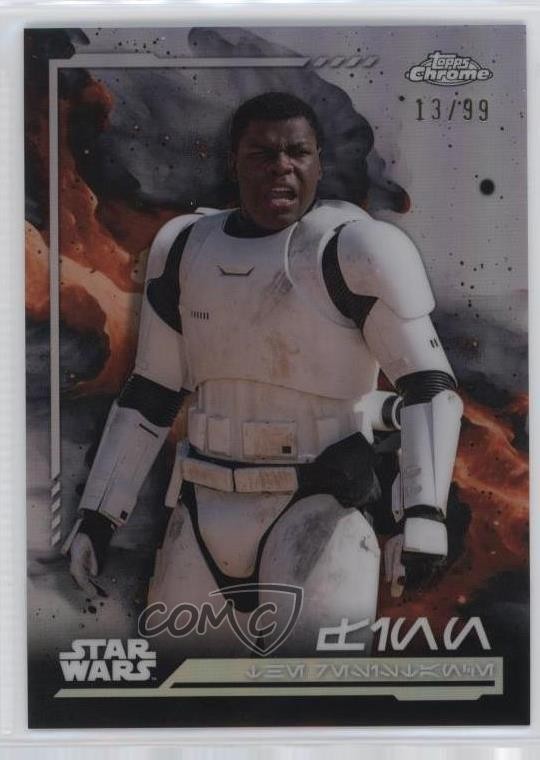 2024 Topps Chrome Star Wars Aurebesh Variations 13/99 Finn #AV-113 1cc7