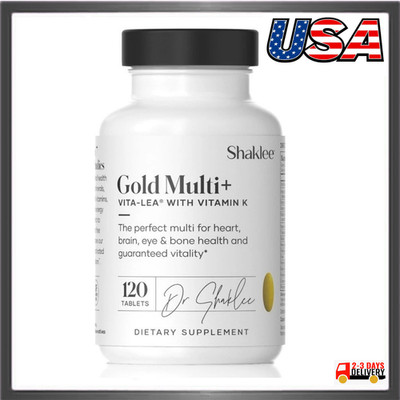 Vita-Lea Gold  with Vitamin K for Adults Over 50 - High-Potency Formula 120 Tabl