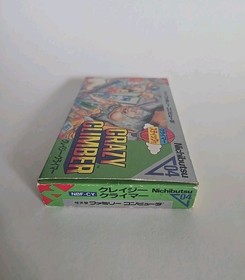 Crazy Climber, with Box & Manual CIB For Nintendo Famicom FC NES