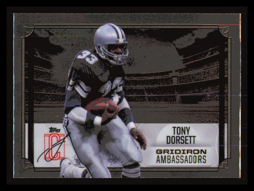 Tony Dorsett #GA-28 2024 Topps Signature Class Gridiron Ambassadors card