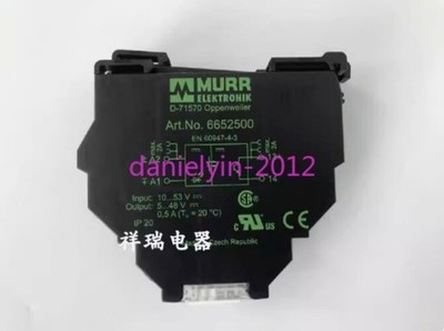 1pcs Used MURR photoelectric isolation ART.NO.6652500 #mj