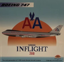 Inflight 1:200 American Airlines B747-100 N9666 "Polished"