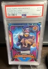 2024 Topps Resurgence - Rookies Caleb Williams #117 Sky Blue & Pink Shock...