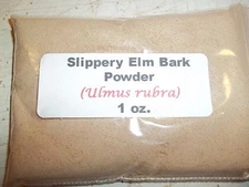 1 oz. Slippery Elm Bark Powder (Ulmus rubra)