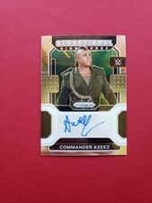 2022 Panini Prizm Commander Azeez Auto Sensational Signatures SS-CAZ