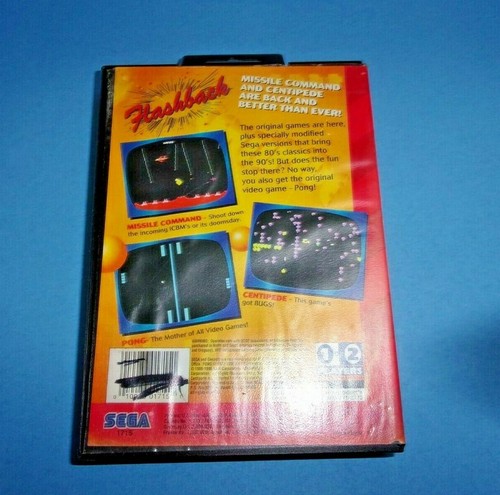 Arcade Classics (Sega Genesis, 1996) Centipede / Missile Command- .CIB - Picture 4 of 4