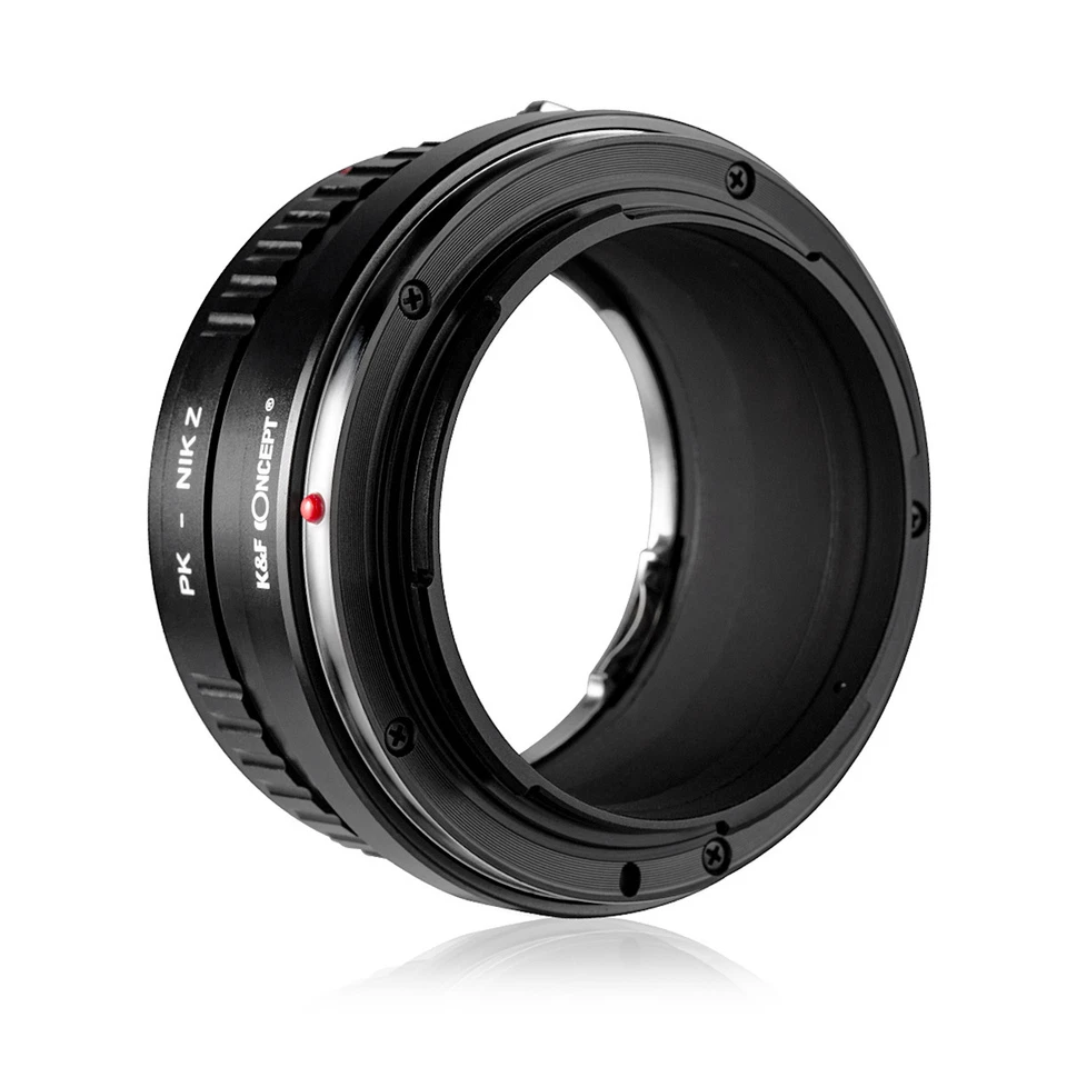 K&F Concept Lens Adapter for Pentax K PK mount lens to Nikon Z6 Z7 z9 Zfc Z50 Z5 - Image 4 of 4