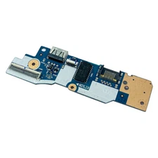 Fingerprint Reader interface+USB jack board for Lenovo ThinkPad E14 Gen 2 20TB