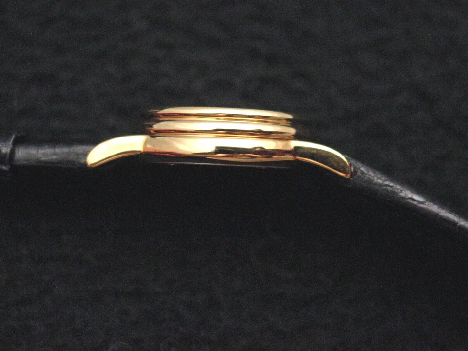 Reloj Pulsera, Mujer, Michel Herbelin, Oro, Cuero, ETA Swiss 7 Jewel Francia Foto 2 de 4