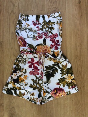 bandeau playsuit uk