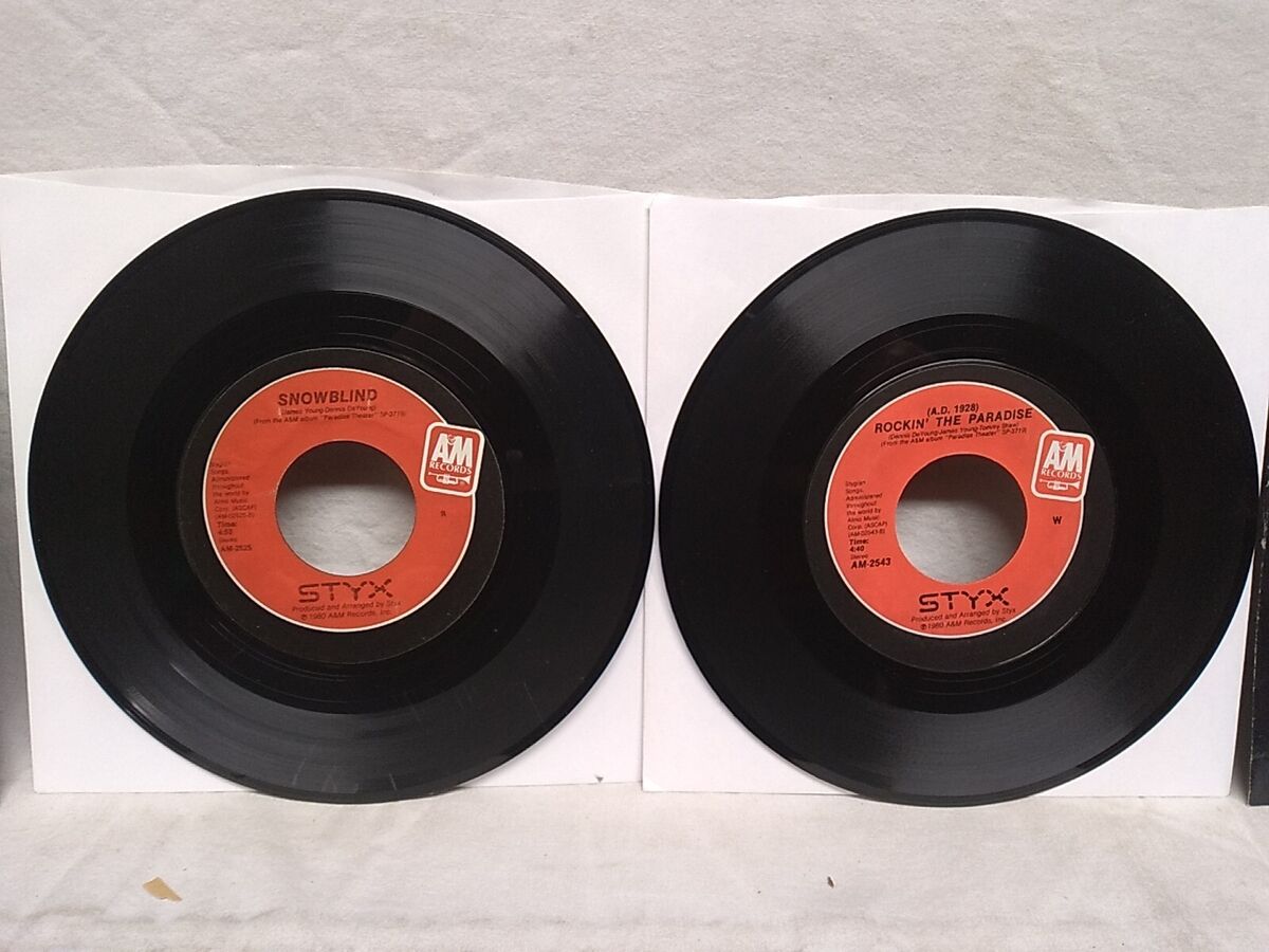 Styx Mr. Roboto / Don't Let It End / Kilroy Was Here 45 RPM Styx Mr. Roboto / Don't Let It End / Kilroy Was Here 45 RPM