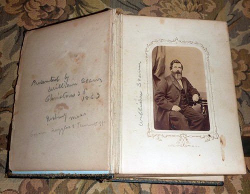 Carrie M. Brown Sweat - 1863 Inscribed CDV (43) Photos Album, Roxbury MA - Picture 3 of 12