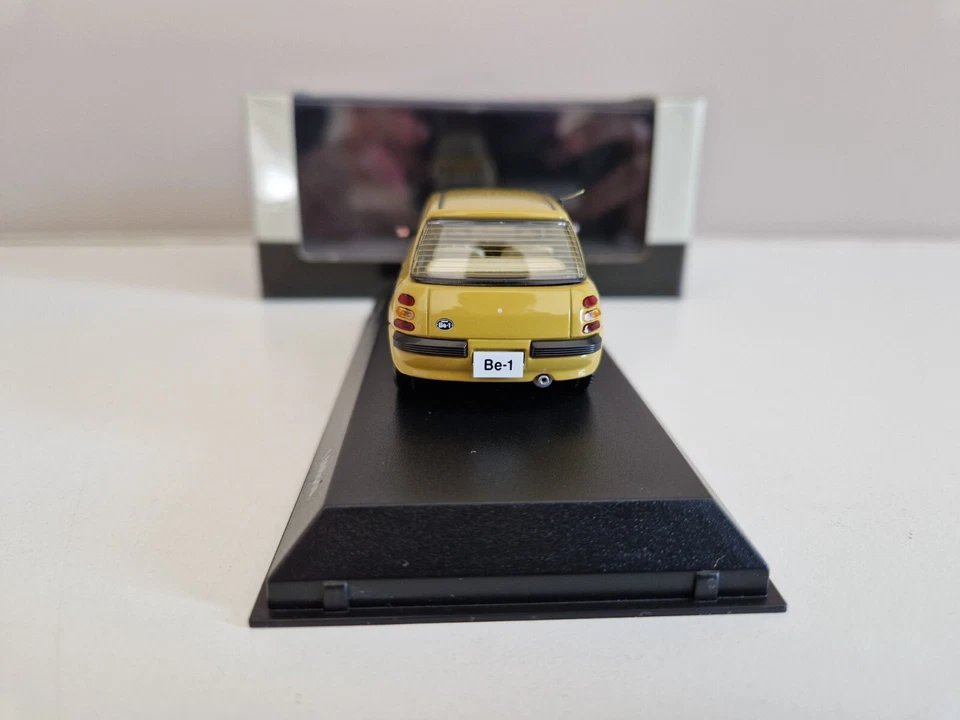 Kyosho 1/43 Nissan Be-1 - amarillo calabaza - 1988 - 03402Y - Imagen 4 de 4
