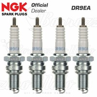 4 Kerzen NGK DR9EA Kawasaki ZR 750 D Zephyr 750 1996 - 1999