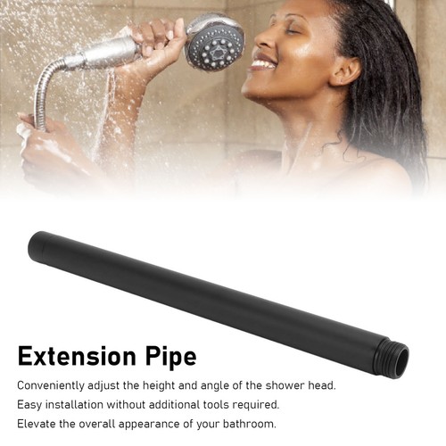 Shower Head Extension Stainless Steel Shower Arm Fine Surface Easy - Picture 6 of 22