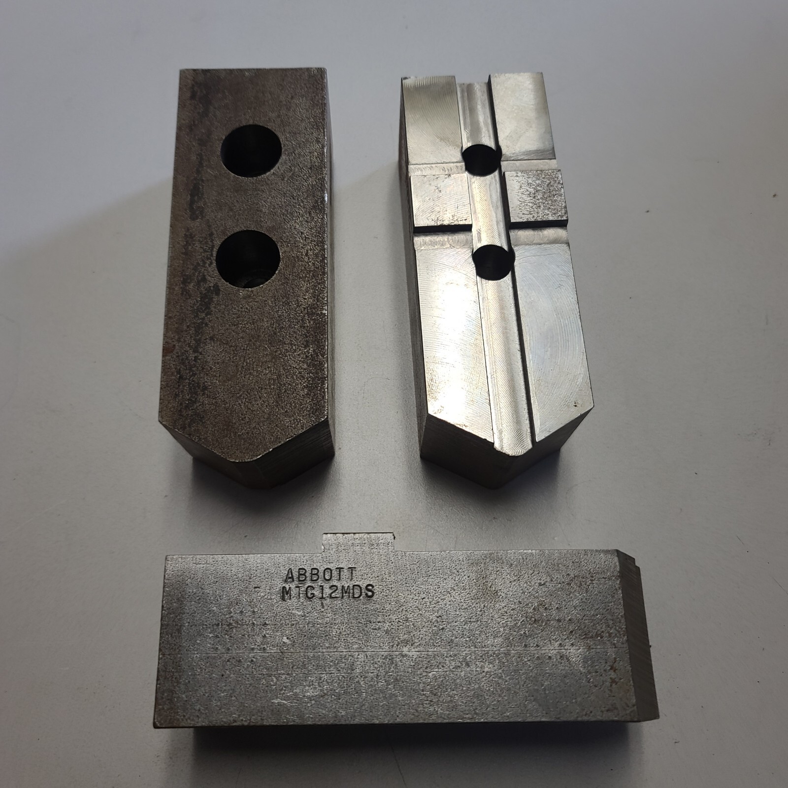 ABBOTT WORKHOLDING PRODUCTS MTG12MDS Soft Top Jaw Set,Steel,12mm,PK3 eBay