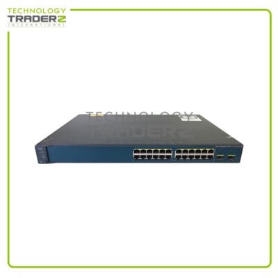 WS-C3560V2-24PS-S V08 Cisco Catalyst 3560 V2 PoE+ 24-Port SFP Netzwerkswitch