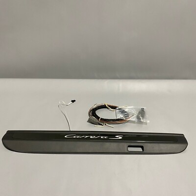 PORSCHE 911 CORRERA S COUPE ILLUMINATED DOOR SILL 2012 2013 CONVERTIBLE OEM
